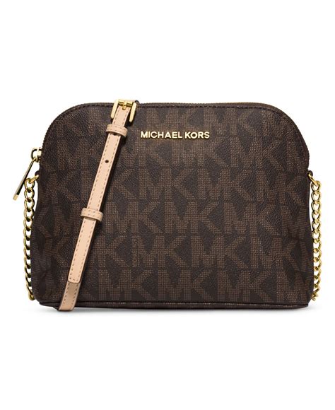 michael kors large logo dome crossbody|michael kors cindy dome crossbody.